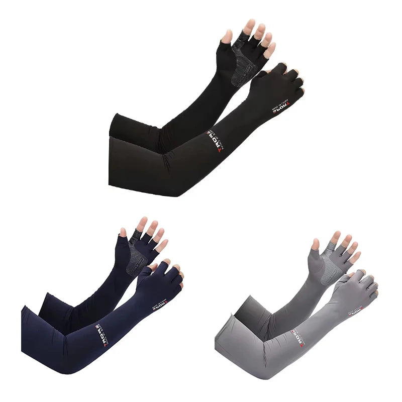 Sunscreen Cooling Arm Sleeve for Outdoor Sports Peaceful Pleasures Health and Wellness