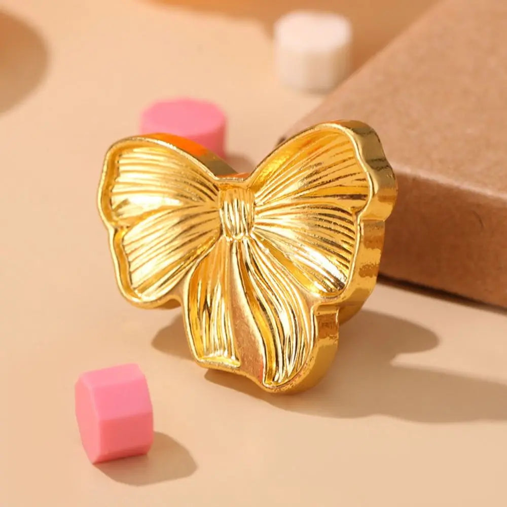 DIY Tool Rose Sealing Wax Seals Head European-style Flowers Retro Sealing Wax Stamp Head Snowflake Butterfly Peaceful Pleasures Health and Wellness style E