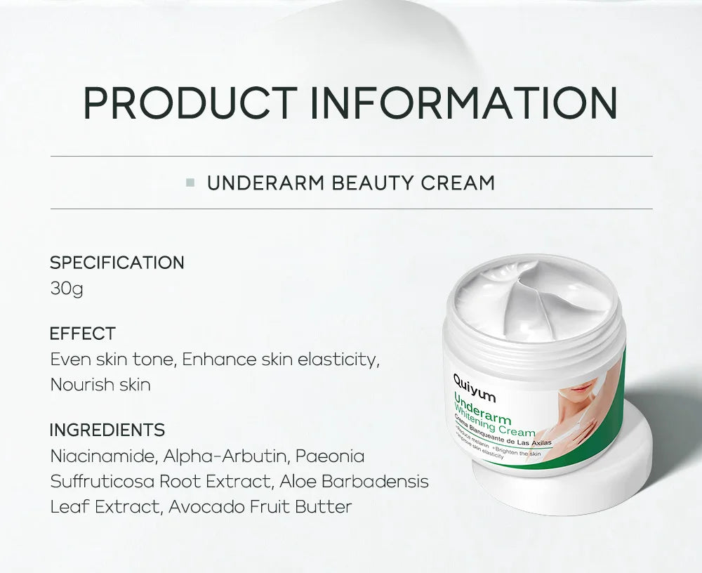 LAIKOU Underarm Brightening Cream – Even Tone & Moisturizing