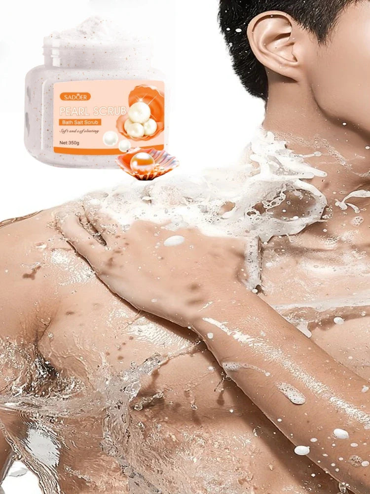 Pearl Scrub 350g – Hydrolyzed Pearls & Glycerin Exfoliant