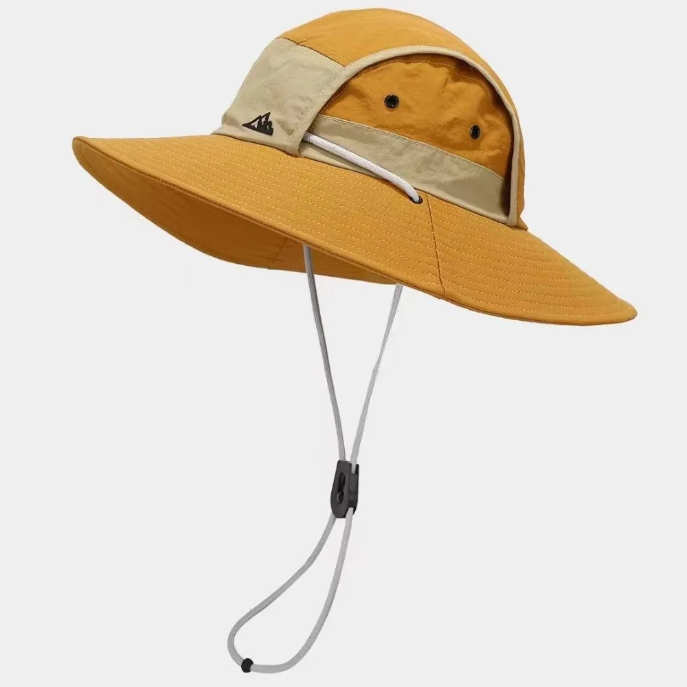 Unisex Large Brim Bucket Hat – Lightweight, Foldable Sun Hat