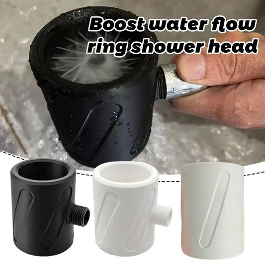 Ring Shower Head | High-Pressure Water-Saving Circular Nozzle Circular Shower Head Peaceful Pleasures Health and Wellness