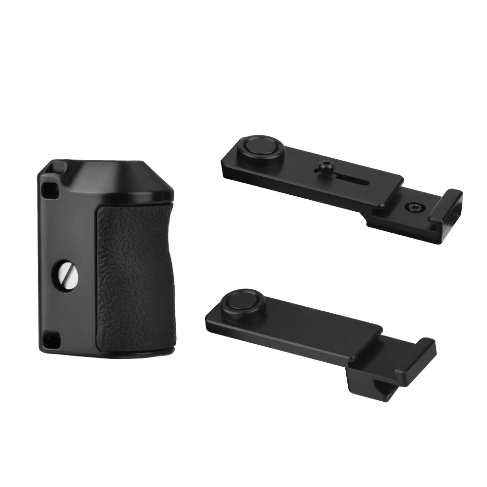 Black/Blue/Pink ABS For DJI ACTION 3/4/5 PRO Shutter Grip Action Camera Handle – Street Photography Essential Accessory Peaceful Pleasures Health and Wellness Black
