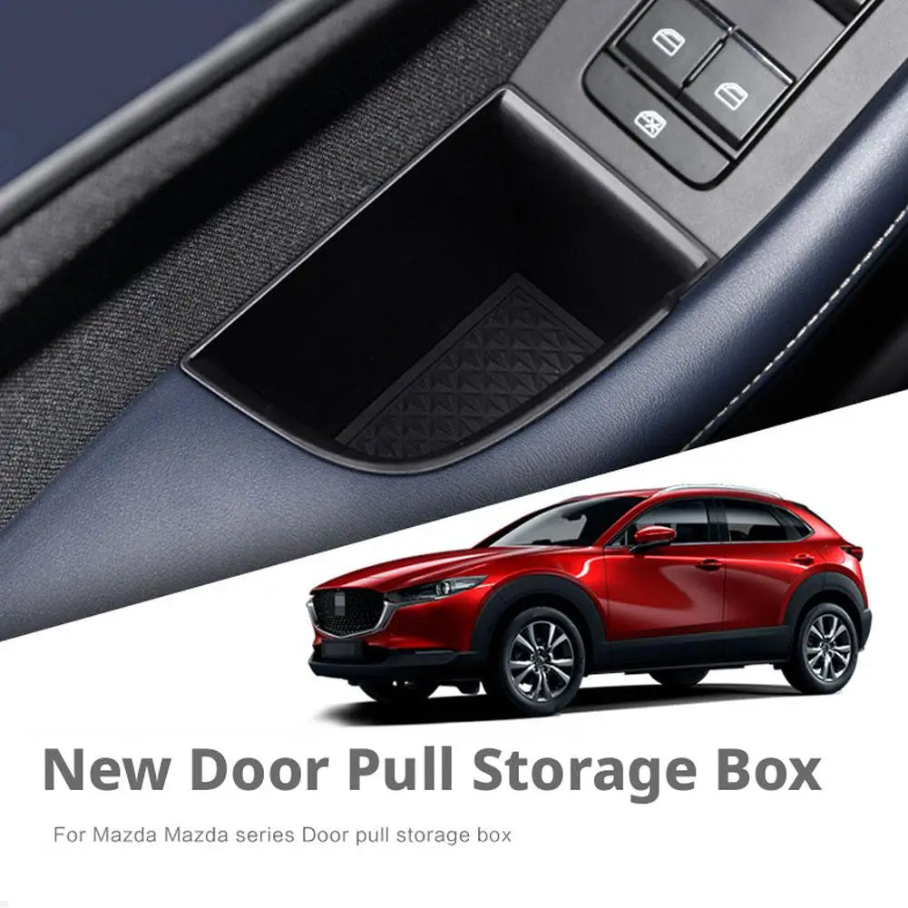 Side Door Handle Storage Box Tray Organizers Car Interior Accessories for Mazda 3 and 2020-2022 for Mazda CX-30 models Peaceful Pleasures Health and Wellness