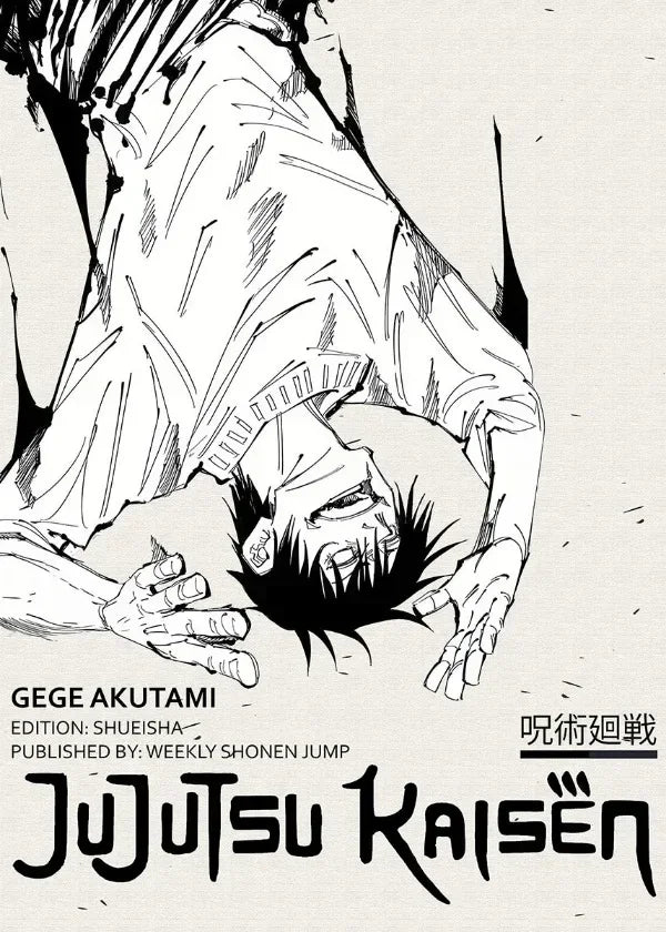 Anime Canvas Wall Art – Vagabond & Jujutsu Kaisen Poster