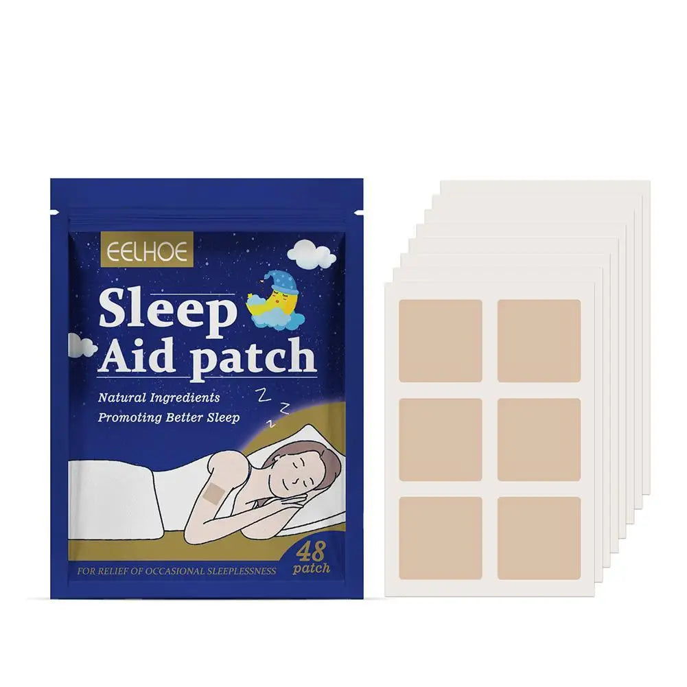 48pcs Sleep Patch Natural Muscle Relaxation Aid Peaceful Pleasures Health and Wellness