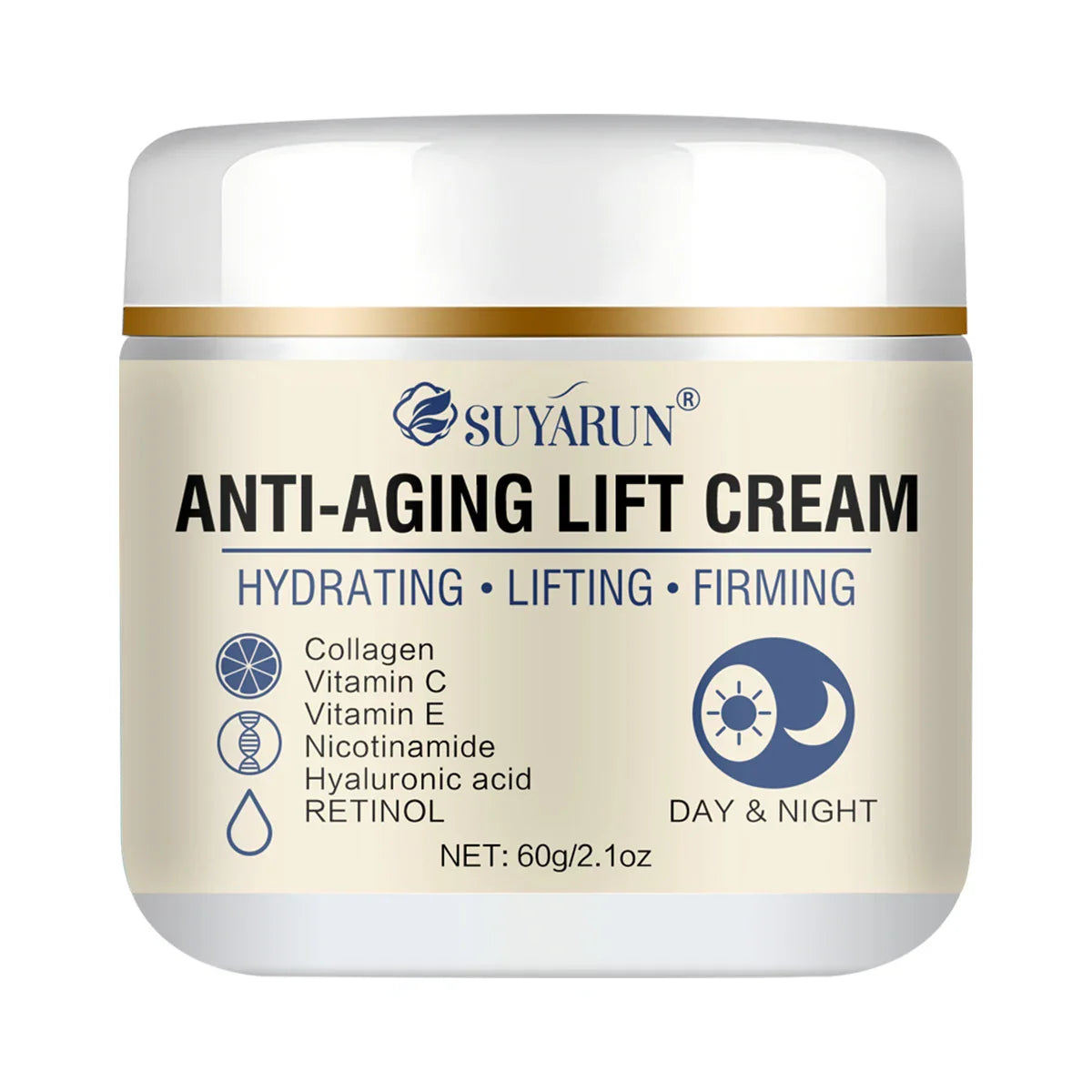 SUYARUN Retinol Collagen Face Cream – Firming & Hydrating