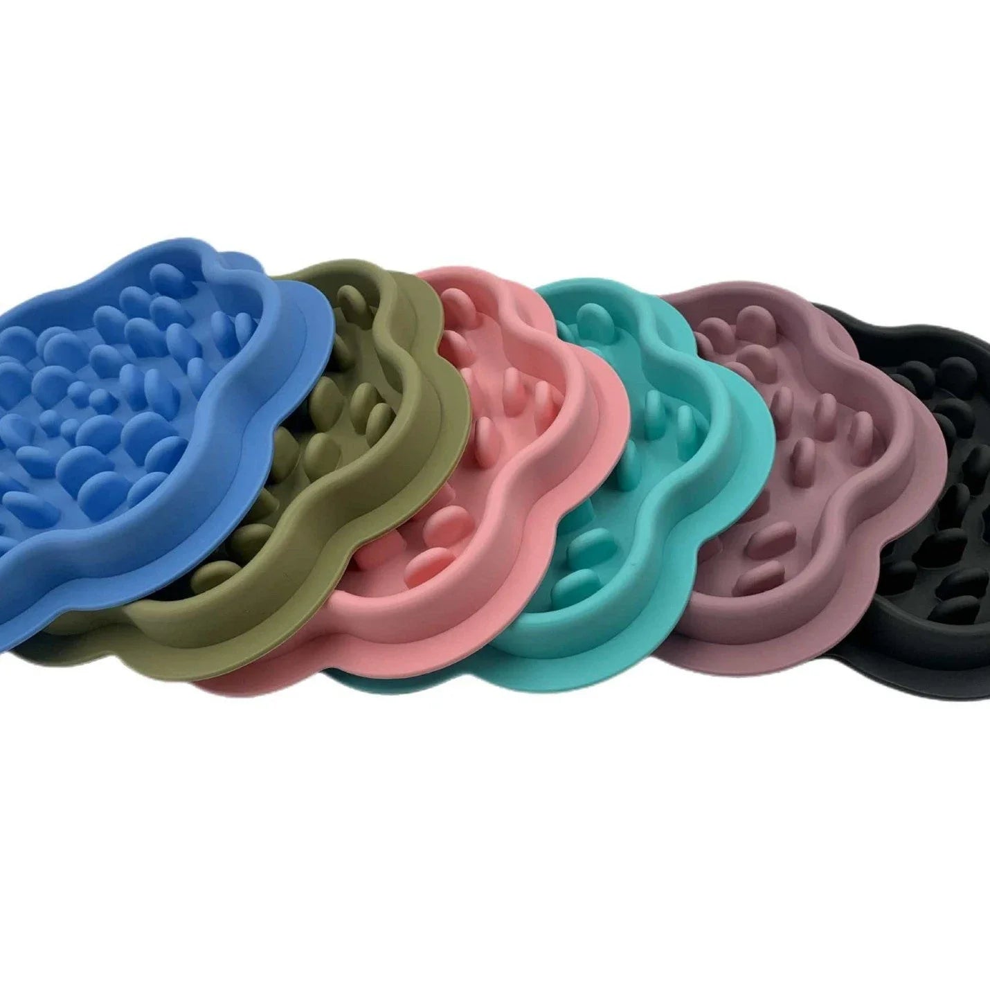 Slow Feeder Bowl for Dogs & Cats | Non-Slip Silicone Mat