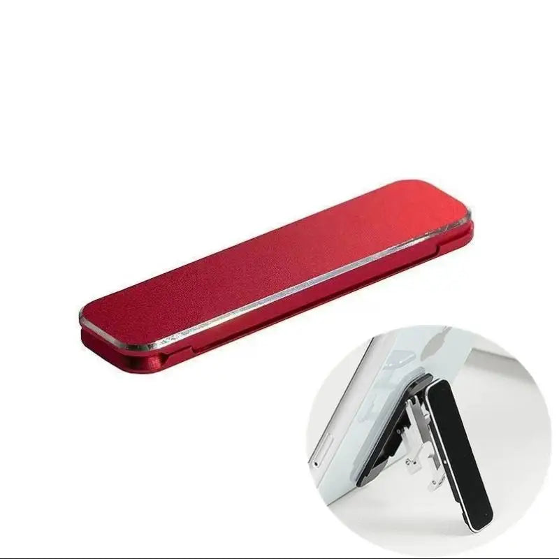 Mini Foldable Phone Stand – Aluminum Alloy Adjustable Desk Mount