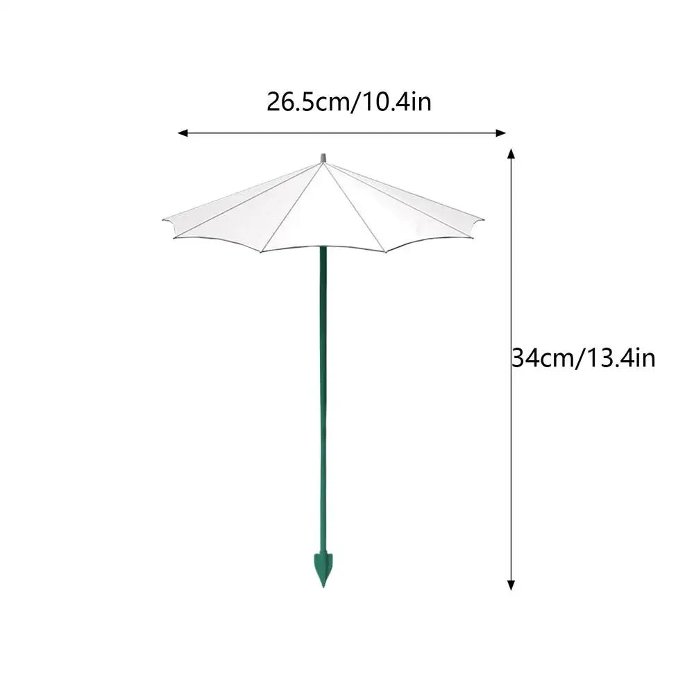 3-Pack Mini Plant Umbrellas – UV Sun Shade for Seedlings