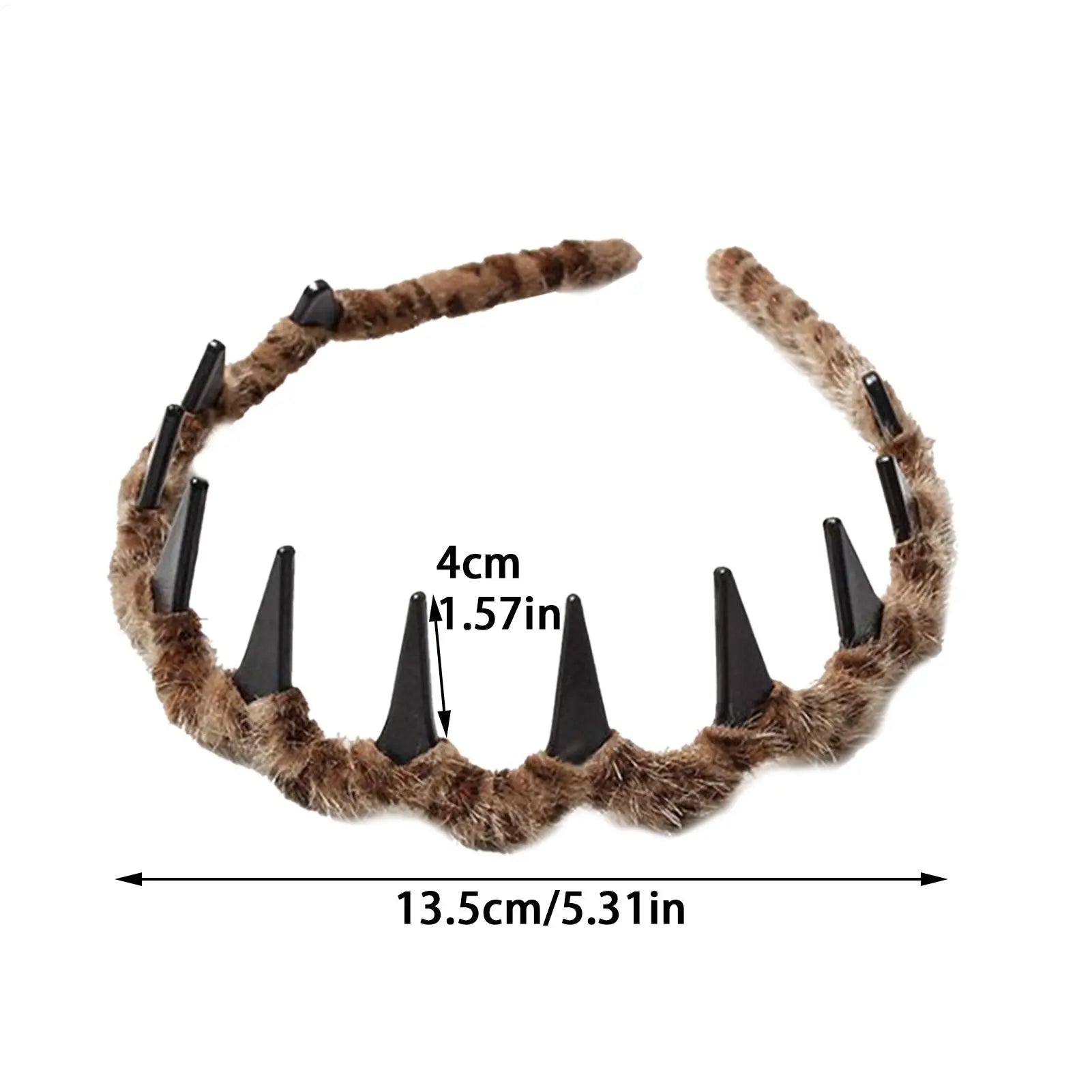 Retro High Skull Headband Decorative Headwear 3Piece Non-Slip Reversible Headbands For Women For Sports Cosplay Workouts Peaceful Pleasures Health and Wellness