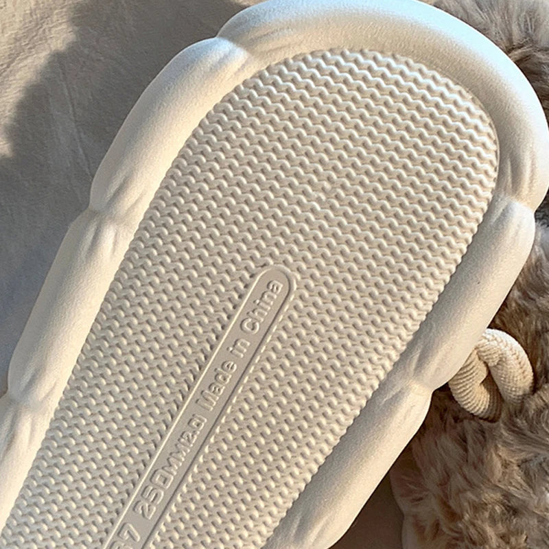 Winter Fluffy Plush Slippers | Faux Fur Sheep Indoor Home Shoes