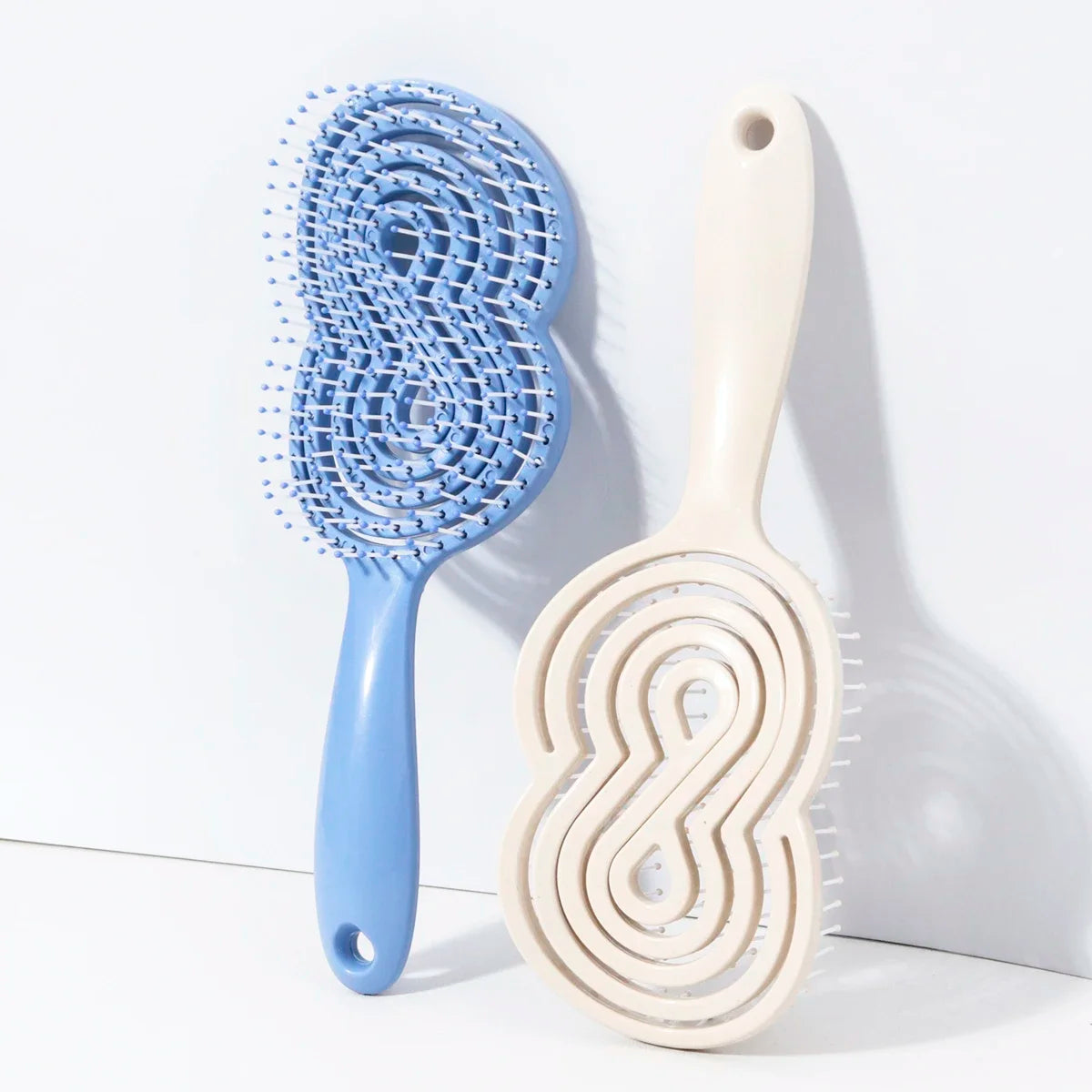 Anti-Static Hollow Loop Brush for Wigs & Real Hair Loop Hair Brush Peaceful Pleasures Health and Wellness