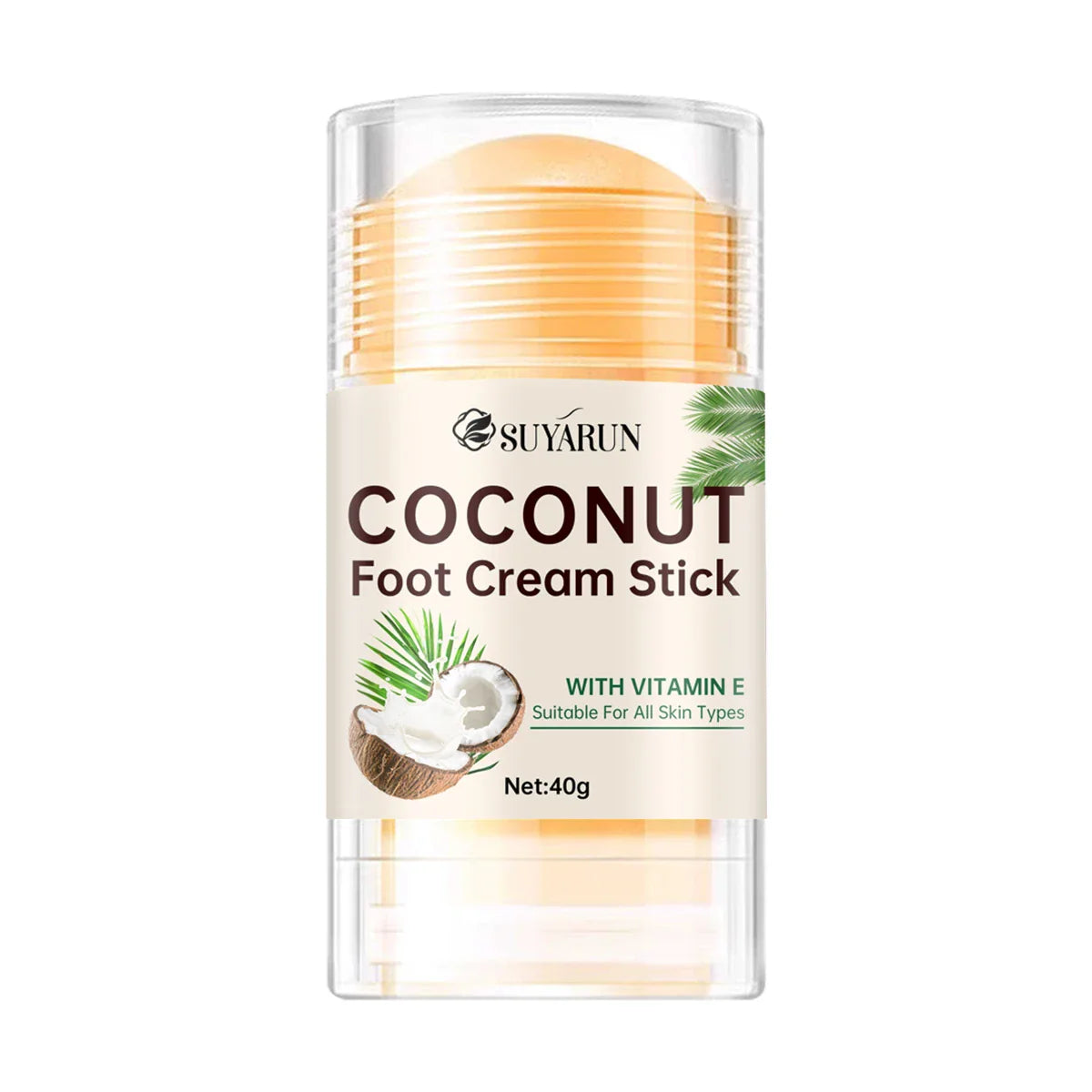 SUYARUN Coconut Foot Balm Stick | Moisturizing Heel Care