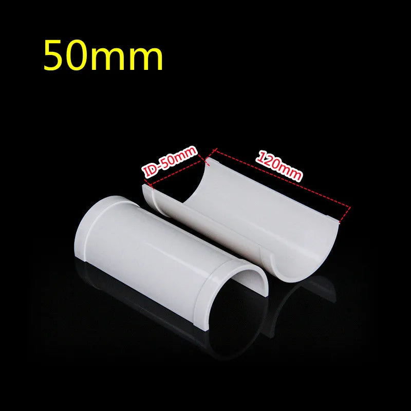 PVC Open Tee Drain Pipe Repair Fitting | 5 Sizes | Tube Connector