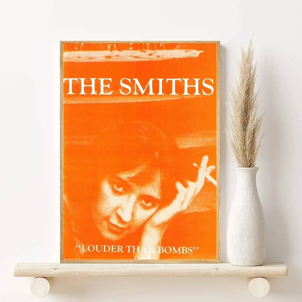 The Smiths Rock Band Minimalist Canvas Poster | Wall Art Print Canvas Wall Art Peaceful Pleasures Health and Wellness