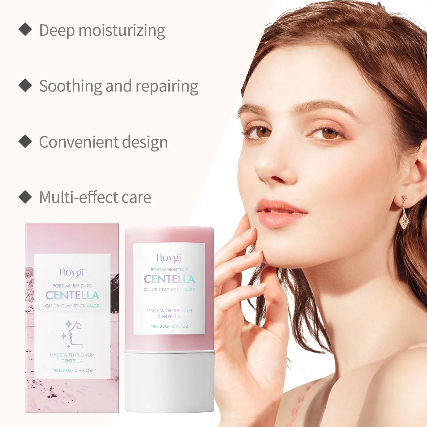 Hoygi Centella Asiatica Clay Mask Stick – Oil Control & Deep Cleanse