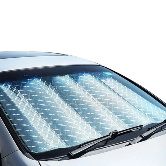 Foldable Car Windshield Sunshade | Reflective UV Protector Cover Car Windshield Sunshade Peaceful Pleasures Health and Wellness