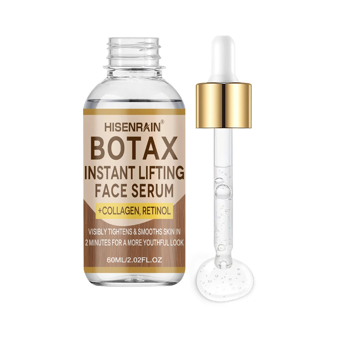 HISENRAIN Botax Facial Firming Serum - Anti-Aging Wrinkle Reduction & Skin Tightening Treatment for all people. Peaceful Pleasures Health and Wellness 60ml