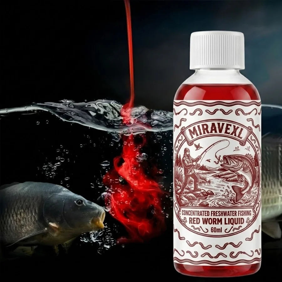 Bloodworm Liquid Fish Attractant – 60ml Carp Bait Additive