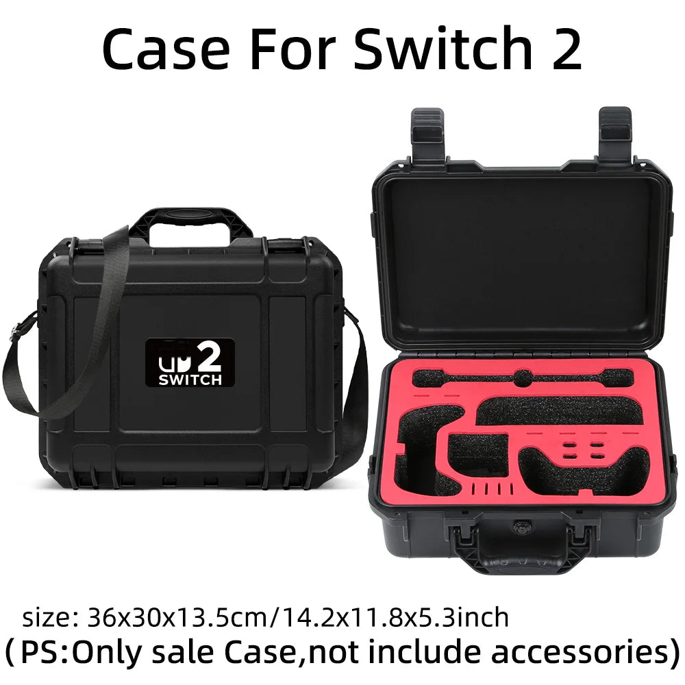 Family-Style Storage Box For Switch 2 Host Storage Box Moisture Proof And Explosion Proof Suitcase Family Bucket Accessories Peaceful Pleasures Health and Wellness