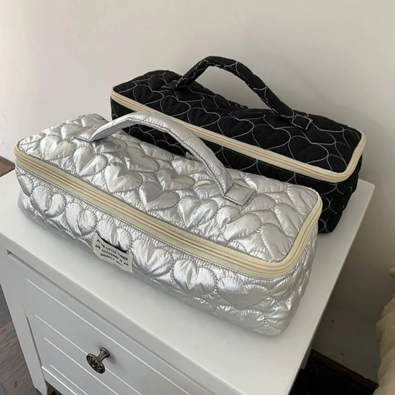 Multi-Functional Large-Capacity Storage Bag for Makeup, Hair Dryer & Curling Iron - Portable Travel Protective Organizer Peaceful Pleasures Health and Wellness