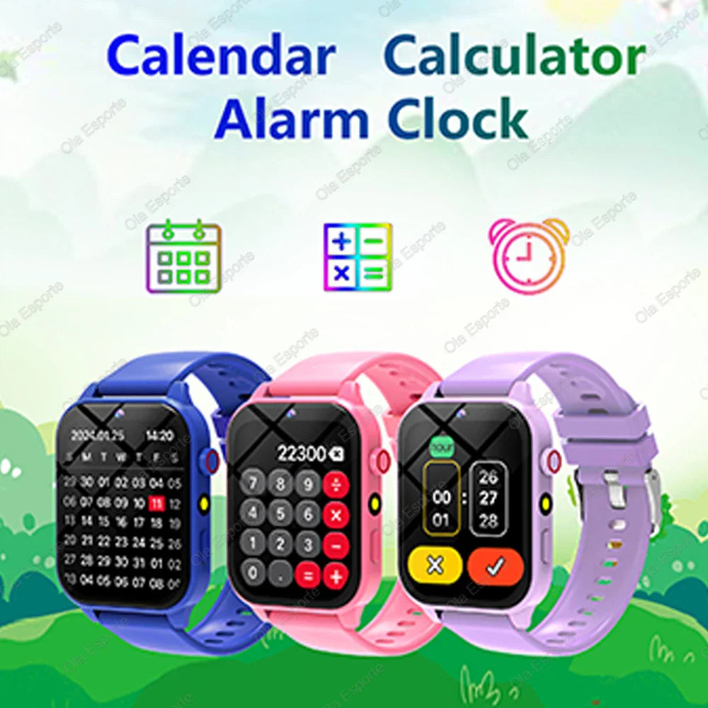 Kids Smart Watch HD Camera 18 Games Sleep Tracker Gift