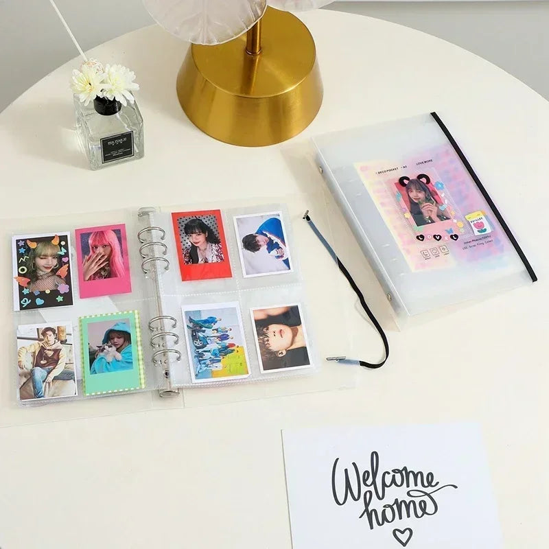 A5 Kpop Photocard Binder Album | Heart Design | 32 Photos Photocard Binder Album Peaceful Pleasures Health and Wellness