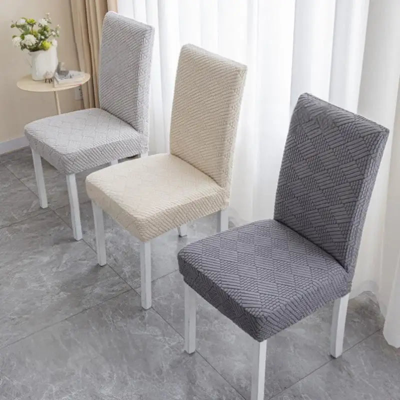 Elastic Chair Cover – Universal Stretch Seat Cover for Dining