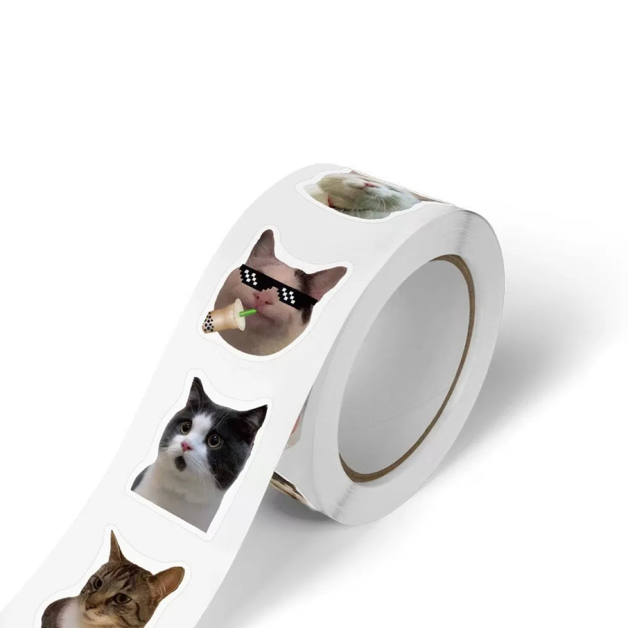 Cute Cat Graffiti Stickers Notebooks Water Bottles Luggage Phone