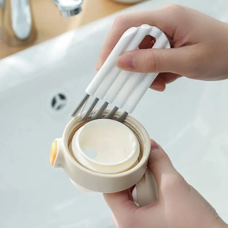 Flexible Gap Cleaning Brush for Cups, Bottles & Grooves