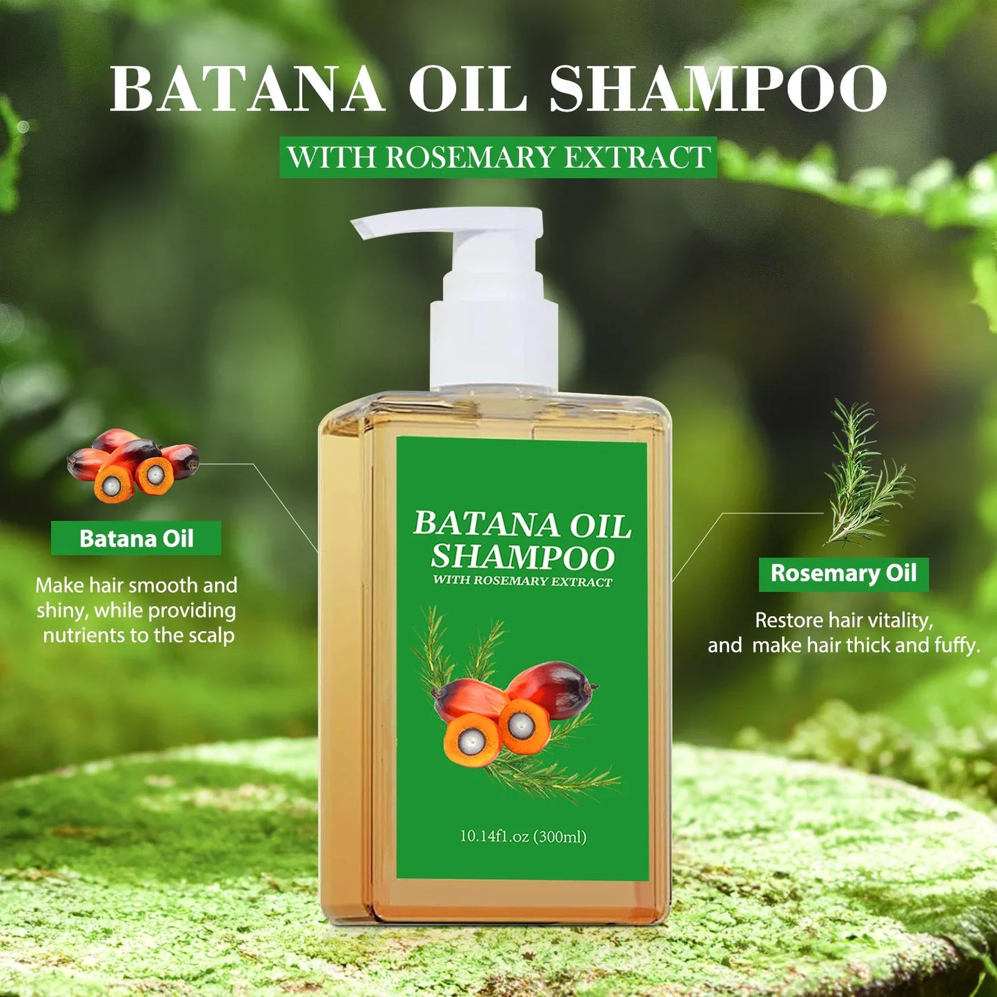 Batana Oil Shampoo & Conditioner Set – Hair Growth & Repair