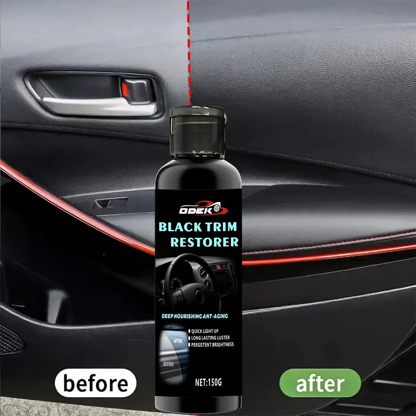 Black Gloss Paste – Car Plastic & Rubber Restorer | Tires, Bumpers