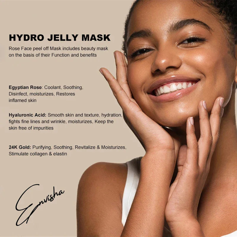 ENVISHA Facial Crystal Mask – Anti-Aging & Brightening 200g Face Mask Peaceful Pleasures Health and Wellness