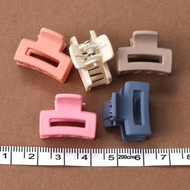 Matte Hollow Hair Claw Clips – Set of 20 Candy Colors Hair Accessories Peaceful Pleasures Health and Wellness