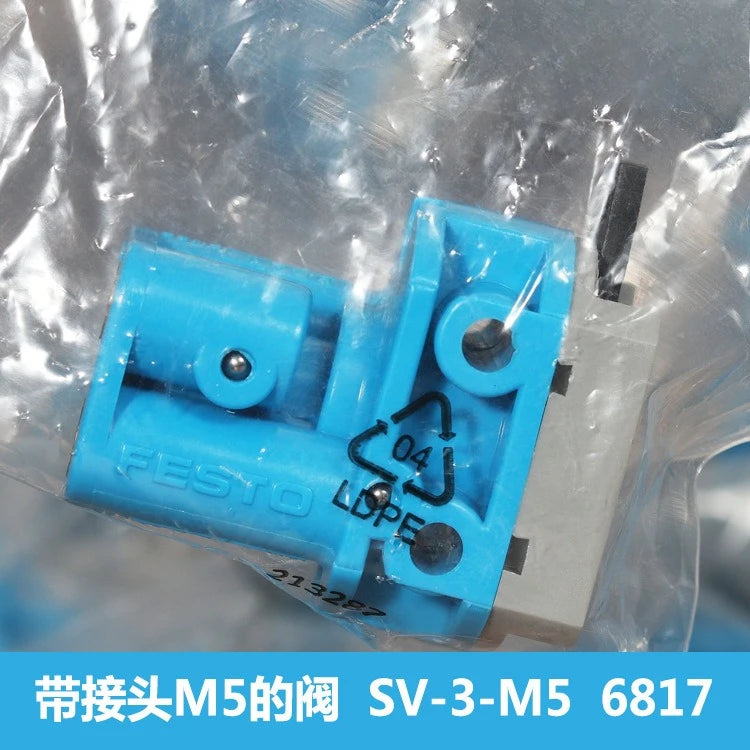 Parts for Festo FESTO Front Panel Valve 6817 SV-3-M5 Peaceful Pleasures Health and Wellness