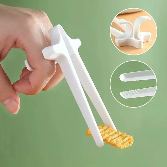 Finger Chopsticks Snack Gripper – No-Mess Gaming & Dining Tool Novelty Chopsticks Peaceful Pleasures Health and Wellness