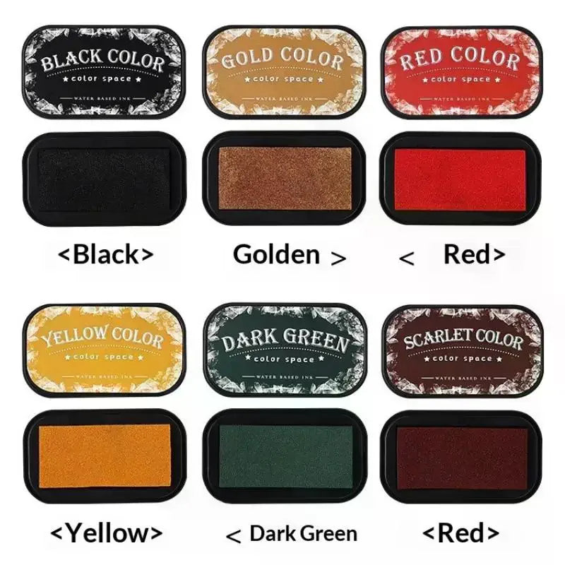 Water-Based Stamp Inkpad – Washable Sponge Pad for Art & Crafts