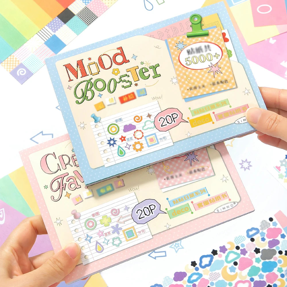 Daily Series Sticker Book Beauty Cutting Film Yanbian Hand Account