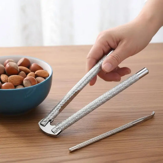 Heavy Duty Stainless Steel Walnut & Nut Cracker Tool Nut Cracker Tool Peaceful Pleasures Health and Wellness