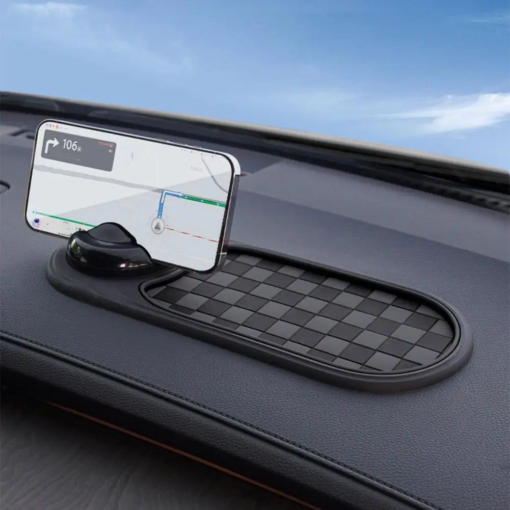 Rotatable Car Dashboard Anti-Slip Mat & Phone Holder