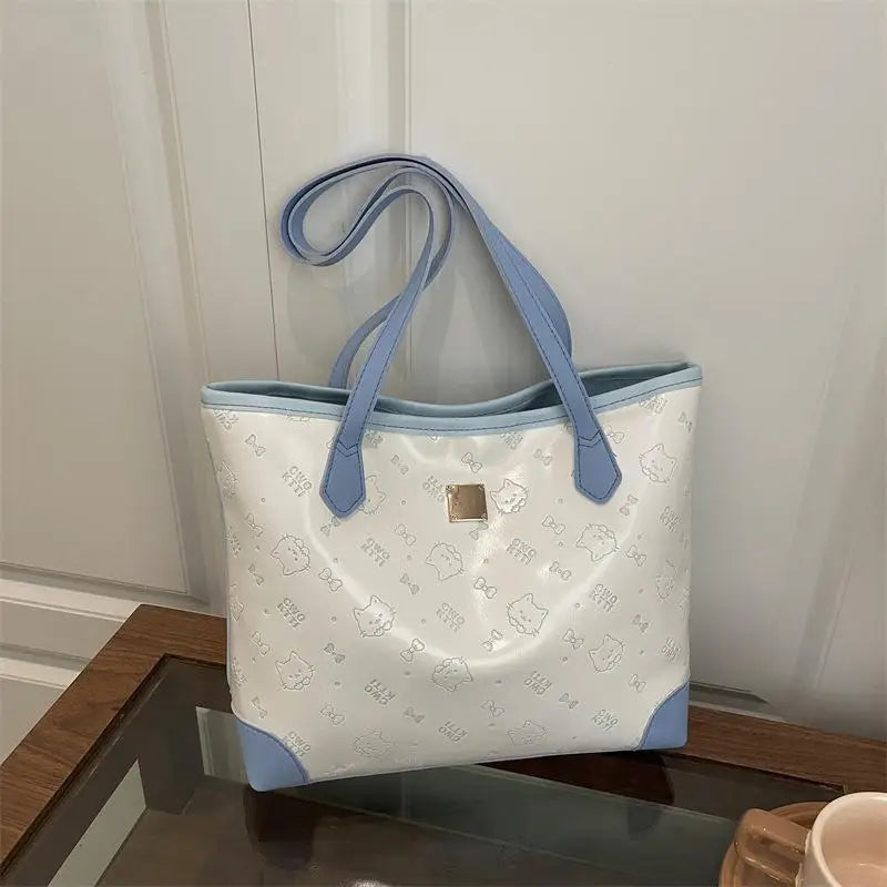 Women's PU Leather Tote Crossbody Shoulder Bag – Elegant Style