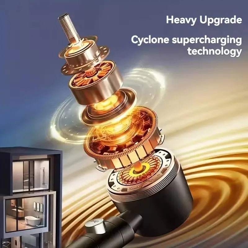 5-Mode Handheld Shower Head | High Pressure & Water Saving