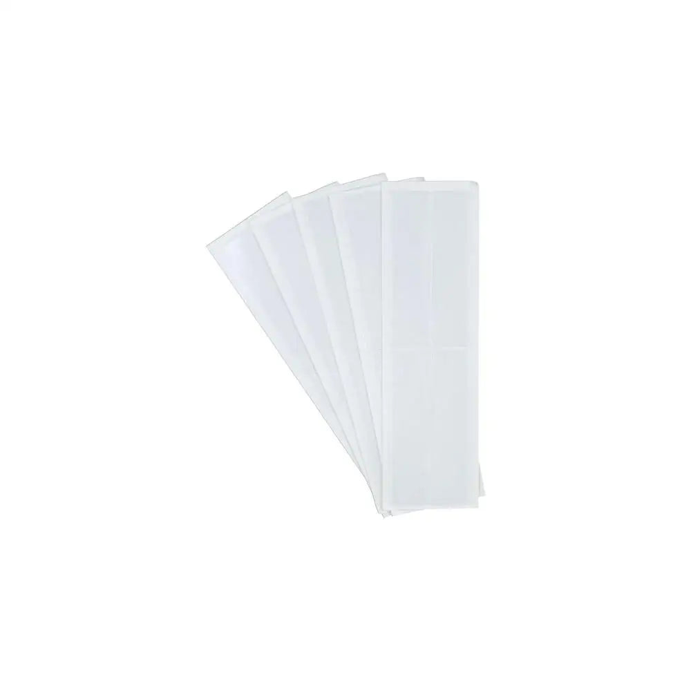 20pcs Plastic Tag Pockets Clear Small Label Holders Transparent Self-Adhesive Index Card Pockets Peaceful Pleasures Health and Wellness
