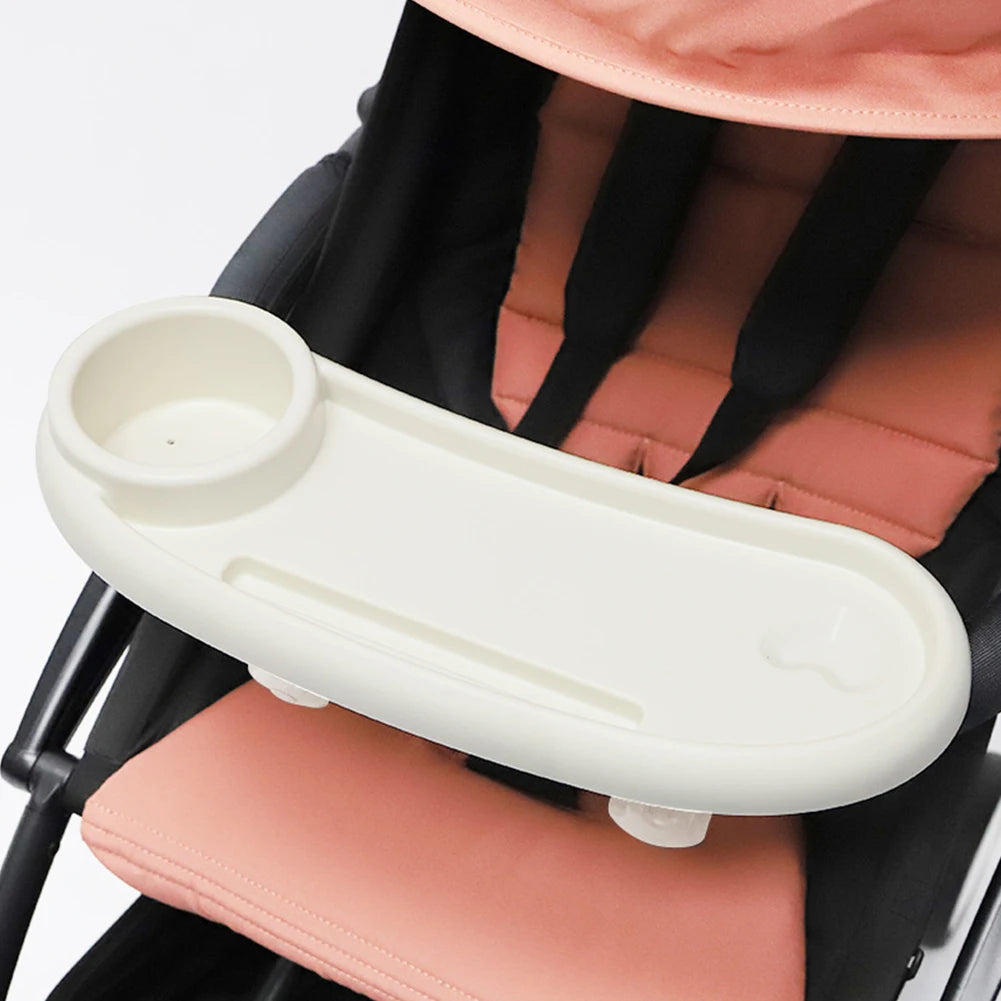 3-in-1 Baby Stroller Tray – Snack, Drink & Phone Holder