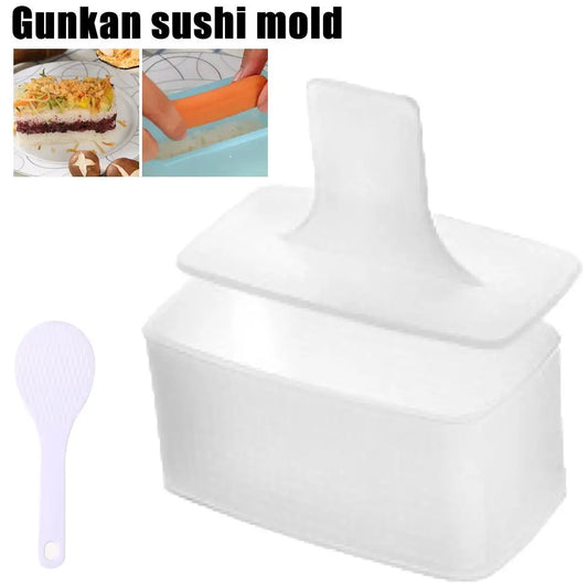 Gunkan Warship Sushi Mold – DIY Rice Ball Press Maker Kit Sushi Mold Oasis Select