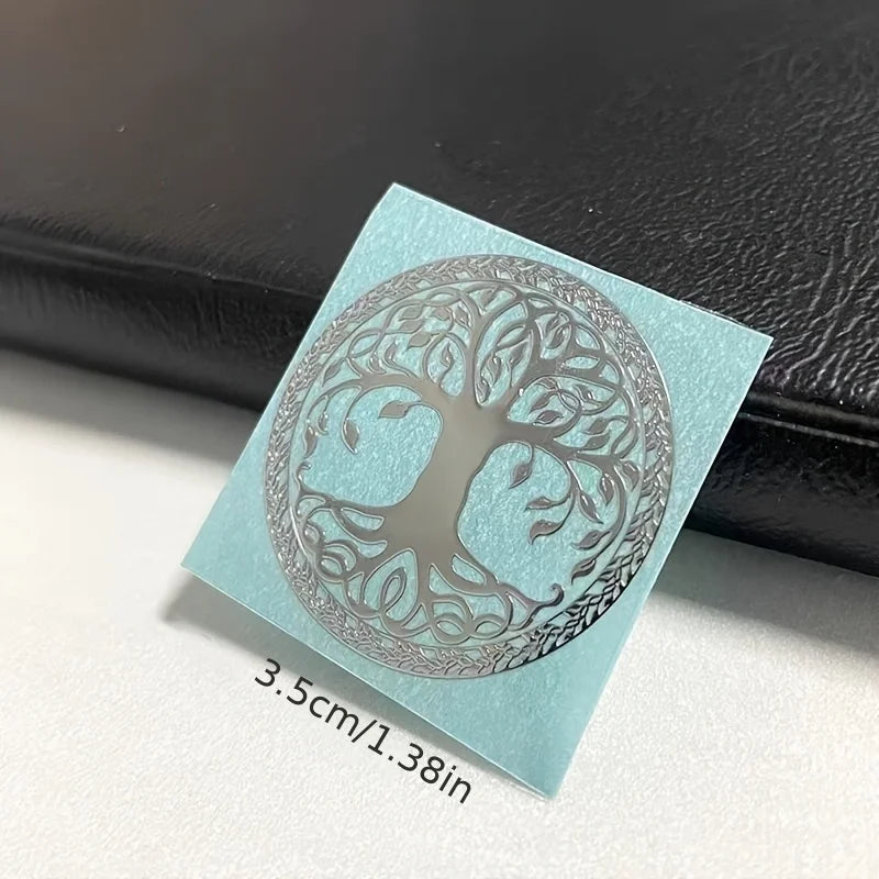 Lucky Tree Metal Sticker for Laptop, Phone & Notebook