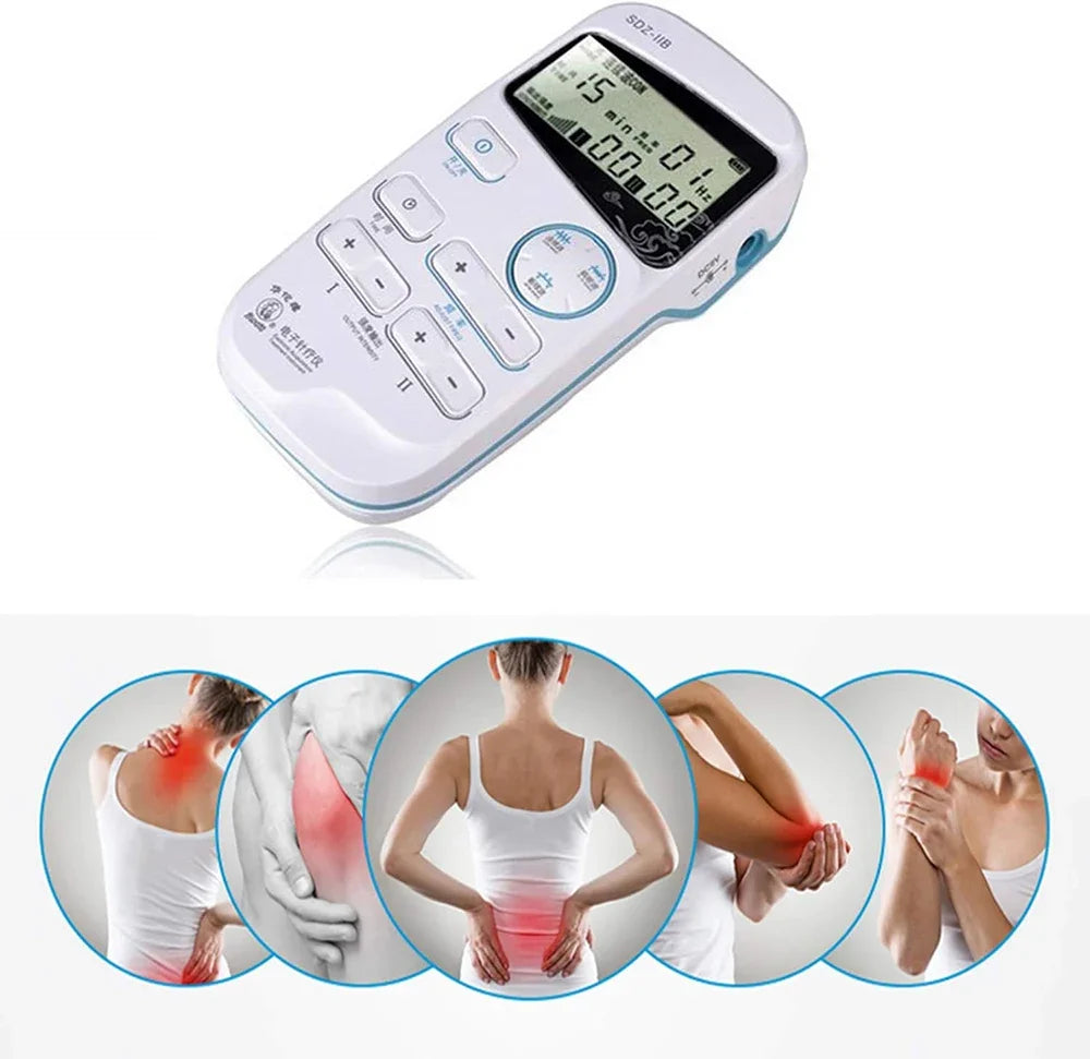 VamsLuna EMS Electroacupuncture Muscle Stimulator 2-Channel