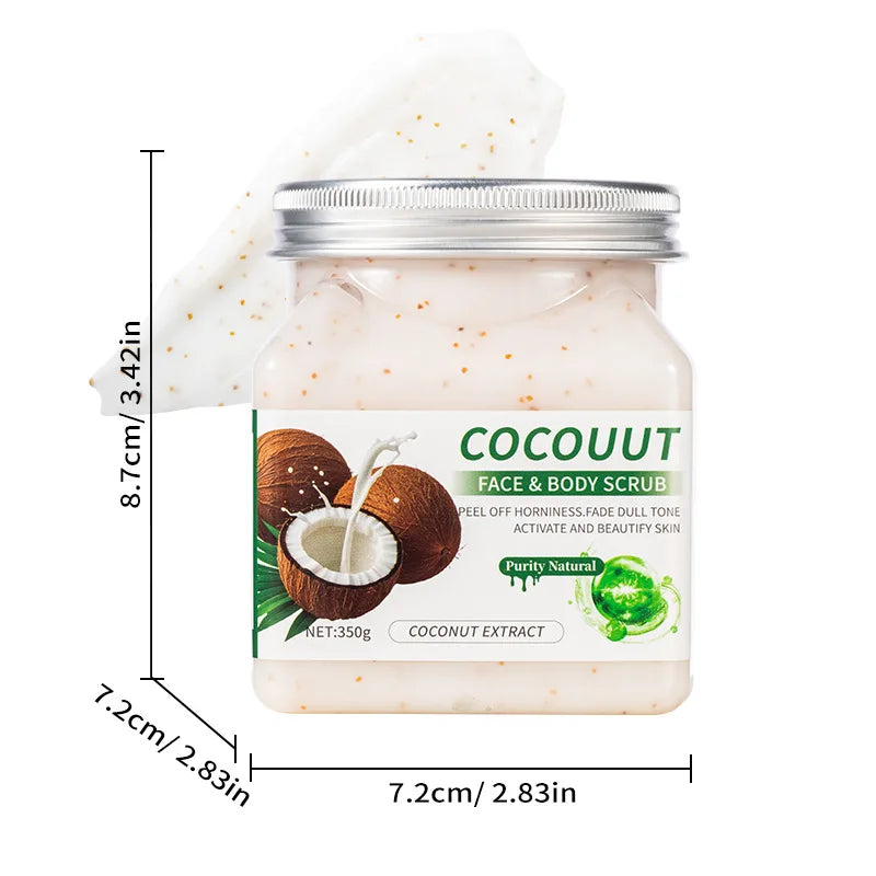 350g Coffee Body Scrub | Deep Cleansing Exfoliating Scrub