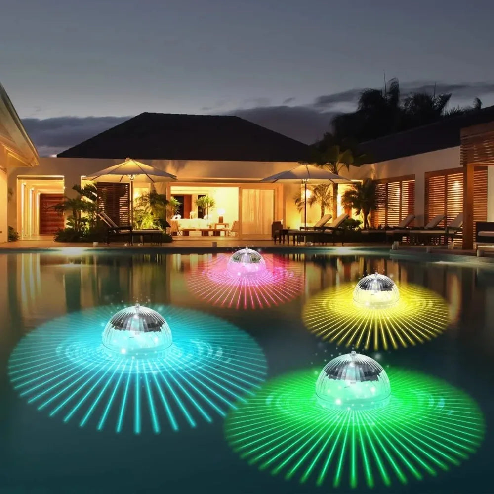 Solar Floating Pool Light – 7-Color LED Waterproof Ball Lamp